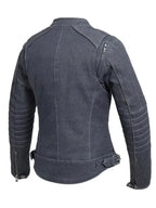 Rita Lynch Women's Thunder Denim Biker Jacket