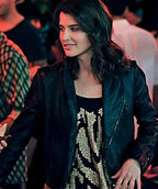
 Robin Scherbatsky How I Met Your Mother S06 Black Leather Jacket
