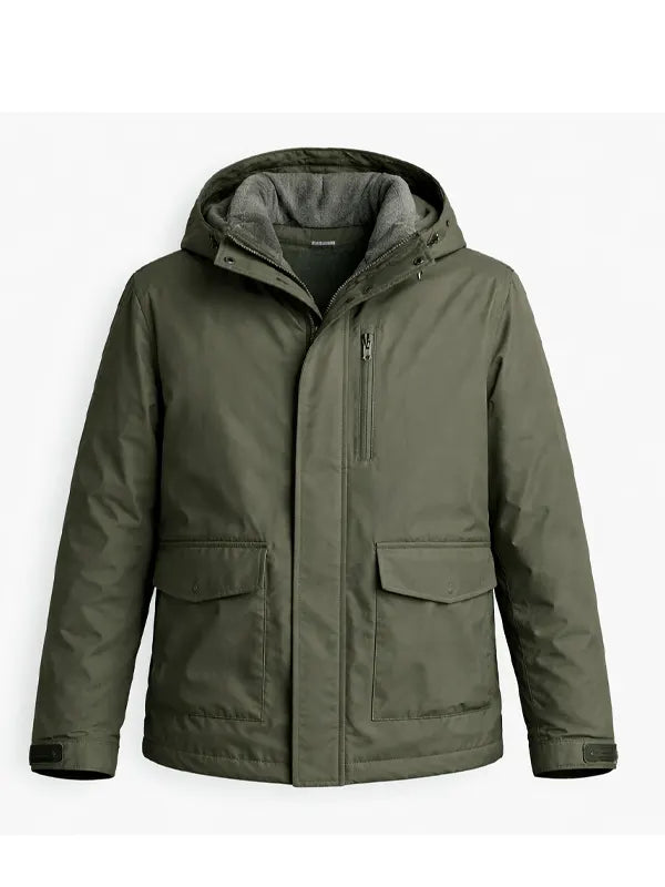 Rooster 2026 Steve Carell New Hooded Jacket