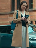 Run Away 2026 Ingrid Oliver Brown Wool Coat