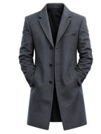 Run Away S01 James Nesbitt Grey New   Coat