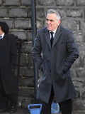 Run Away S01 James Nesbitt Grey wool Coat