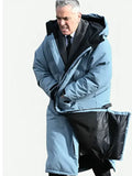 Run Away S01 Simon Greene Blue Hooded Coat