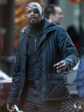 
 Nick Fury Spider-Man: No Way Home Black Jacket
