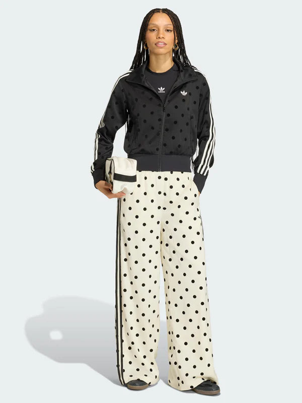 Satin-Adidas-Polka-Dots-Track-Black-Jacket