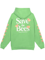 Save-The-Bees-Zip-Up-Hoodie-Green
