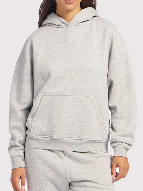 Scarlett Women's Light Grey Pullover Hoodie