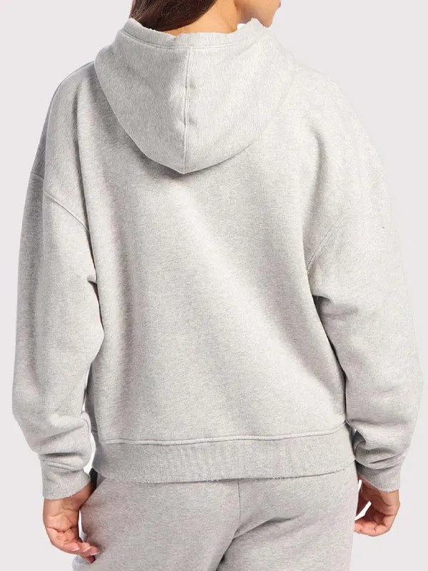 Scarlett Women's Light Grey Pullover Hoodie