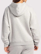 Scarlett Women's Light Grey Pullover Hoodie