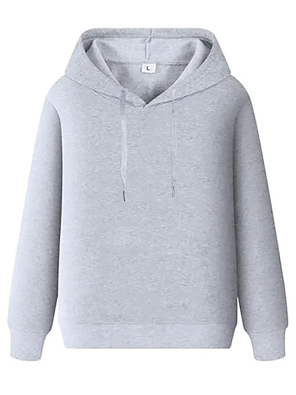 Scotty Ernser Mens Casual Grey Pullover Hoodie