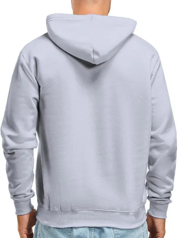 Scotty Ernser Mens Casual Grey Pullover Hoodie