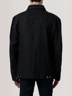 Sherman Black Oversize Denim Trucker Jacket