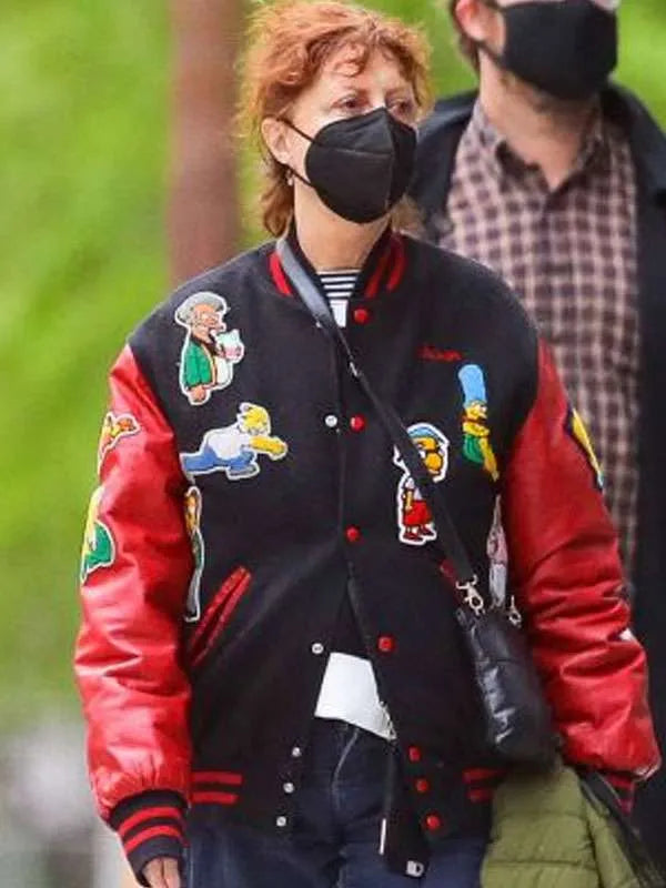 
 Simpsons Susan Sarandon  Varsity Jacket
