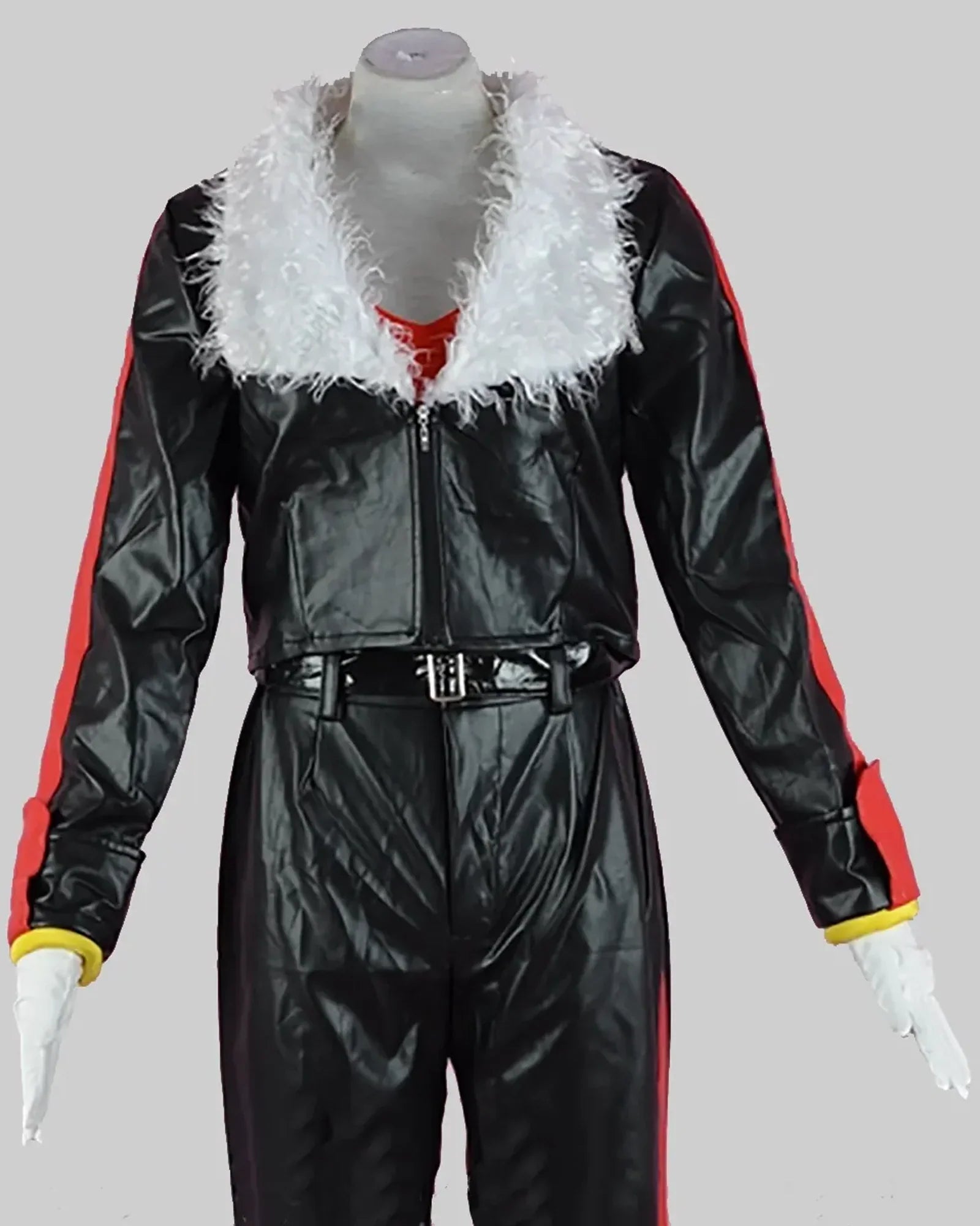 Sonic-The-Hedgehog-Shadow-Black-Leather-Jacket