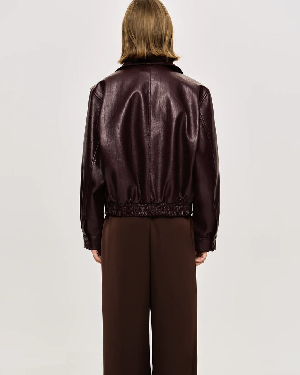 Source Unknown Leather Jacket