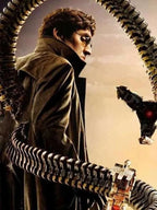 Alfred Molina Spider-Man: No Way Home Black Leather Coat
