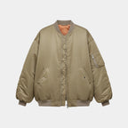 Steal S01 Brown Bomber Jacket
