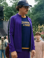 
Steve Buscemi Wednesday S02 Purple Jacket
