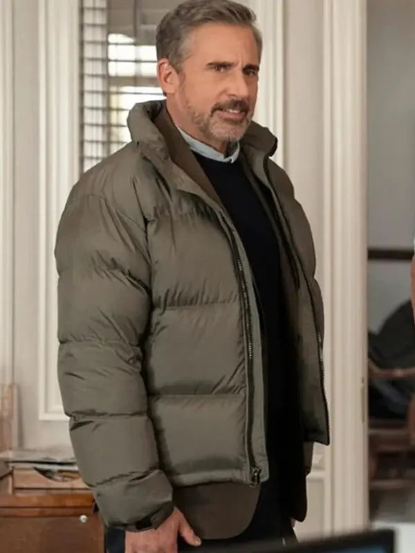  Steve Carell Rooster S01 Puffer Jacket