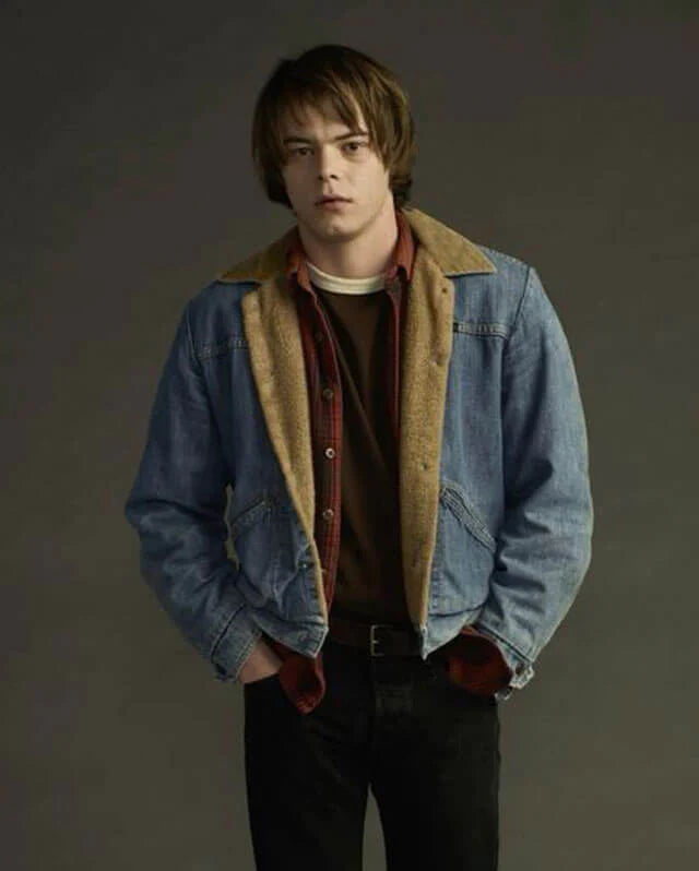 Stranger-Things-Jonathan-Byers-Blue-Shearling-Jacket