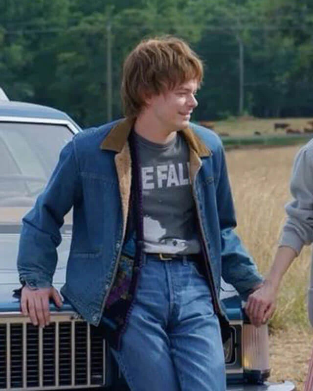 Stranger-Things-Jonathan-Byers-Denim-Shearling-Jacket