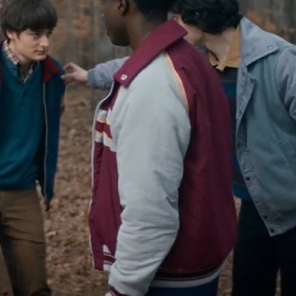 Lucas Sinclair Stranger Things S05 Bomber Jacket