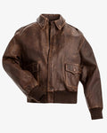 Stranger Things Billy Hargrove Brown Leather Jacket