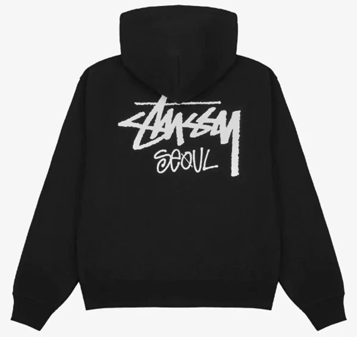 Stussy_Seoul_Hoodie_Black_Buy