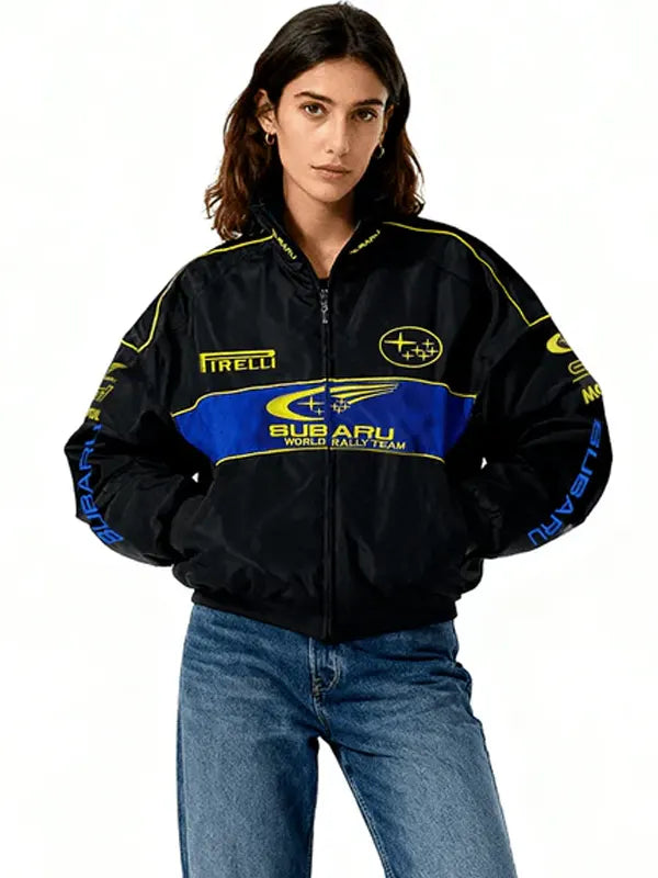 Subaru Rally Jacket Black