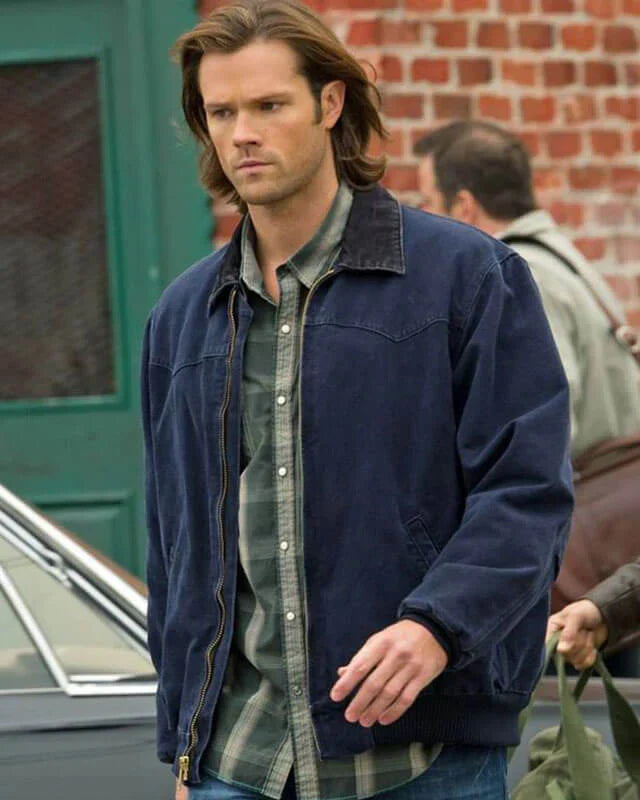Sam Winchester Supernatural Blue Jacket