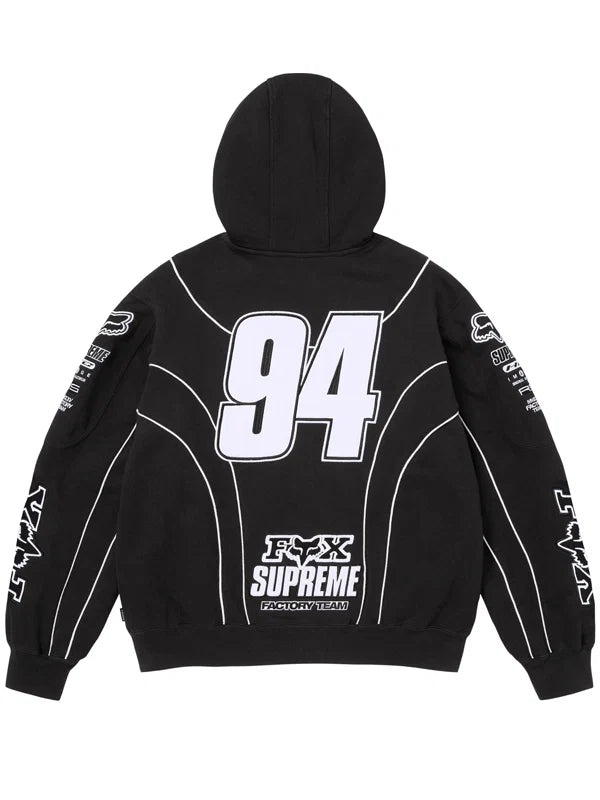 Supreme-Fox-Racing-Hooded-Sweatshirt-Black