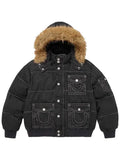 Supreme-True-Religion-Puffer-Jacket-Black
