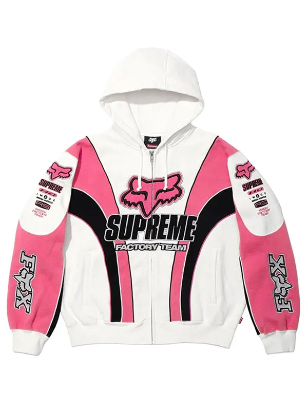 Supreme Fox Racing Jacket Pink