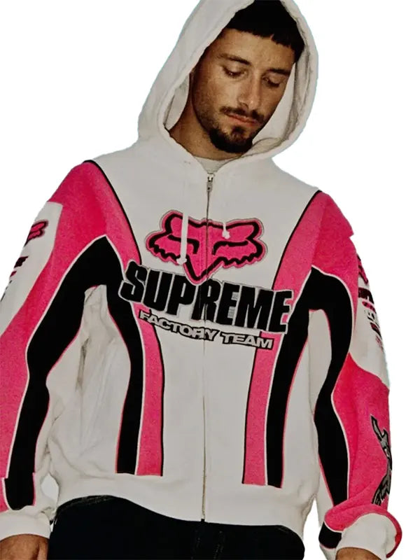 Supreme Fox Racing Jacket Pink
