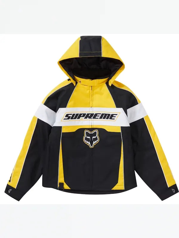 Supreme Fox Racing Jacket Yellow