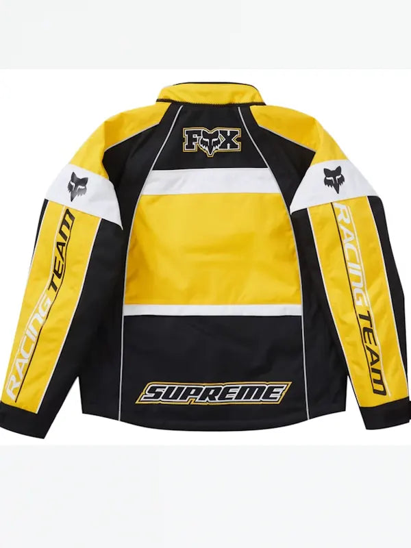 Supreme Fox Racing Jacket Yellow