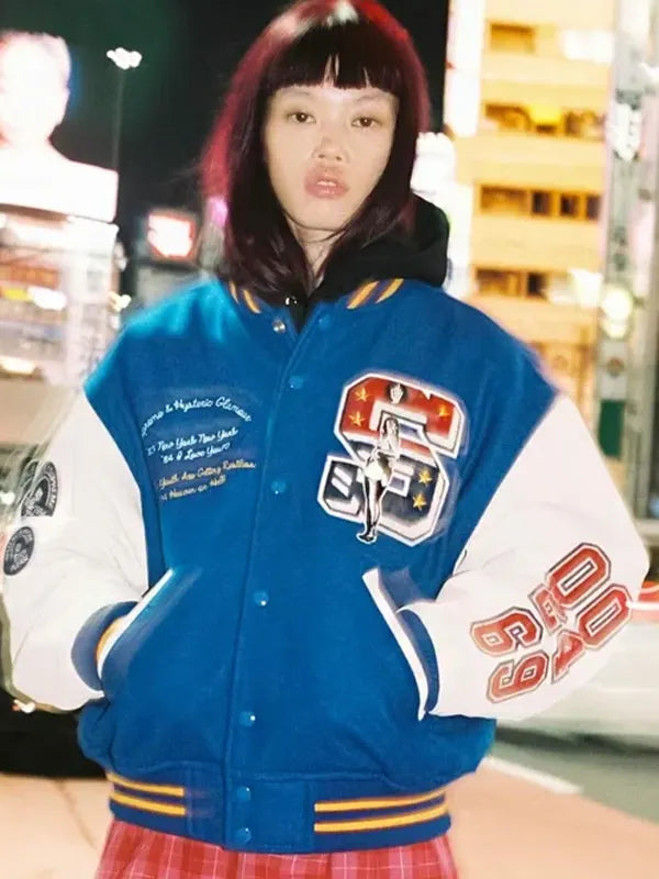Supreme Hysteric Glamour Varsity Jacket