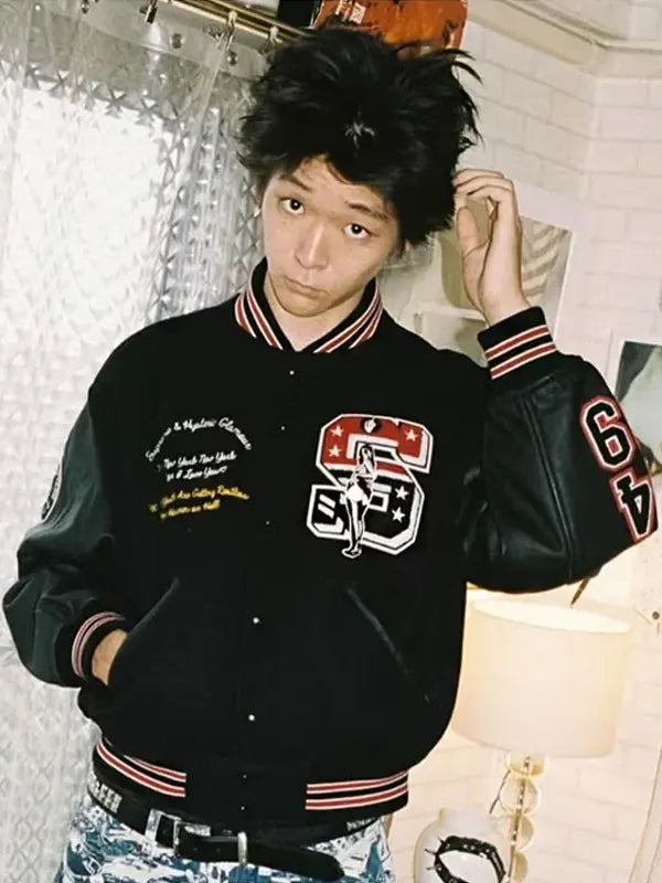 Supreme Hysteric Glamour Varsity Jacket