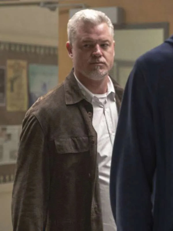 Euphoria Eric Dane Suede Leather Jacket