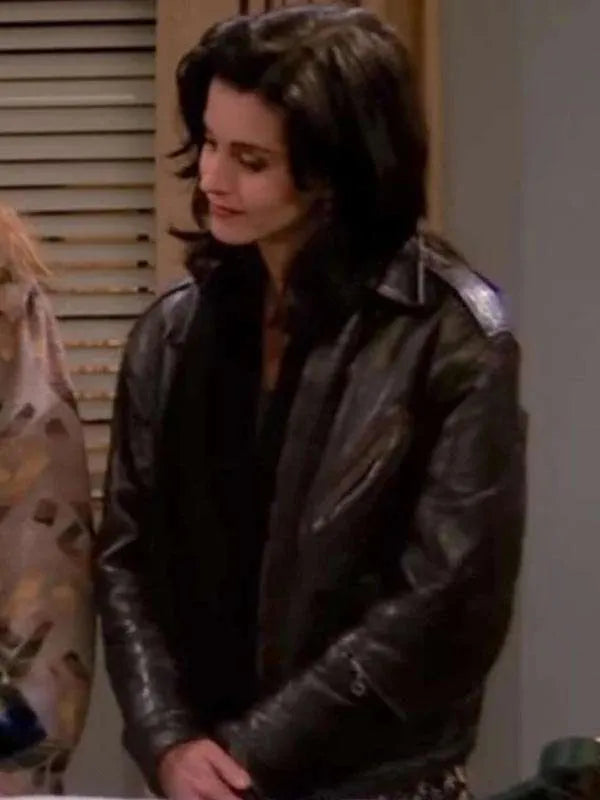  Friends Leather Monica Geller Jacket
