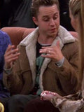 
 Giovanni Ribisi Friends S04 Brown Leather Jacket
