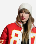 Shop 87 Taylor SWIFT Travis Kelce Puffer Jacket