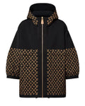 Taylor-Swift-Louis-Vuitton-Brown-And-Black-Jacket