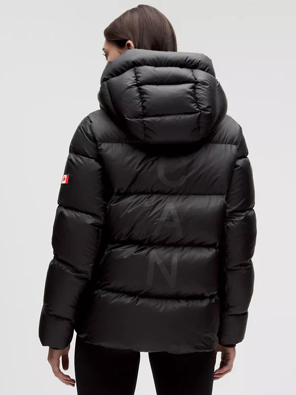 Team-Canada-Womens-Wunder-Puff-Large-Hood-Shine-Jacket-Back