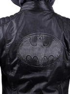 
The Dark Knight Outlaw Batman Black Leather Jacket  