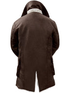 
Rises Bane The Dark Knight Brown Leather Coat