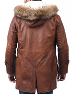 
The Dark Knight Rises Tom Hardy Bane Brown Leather Coat
