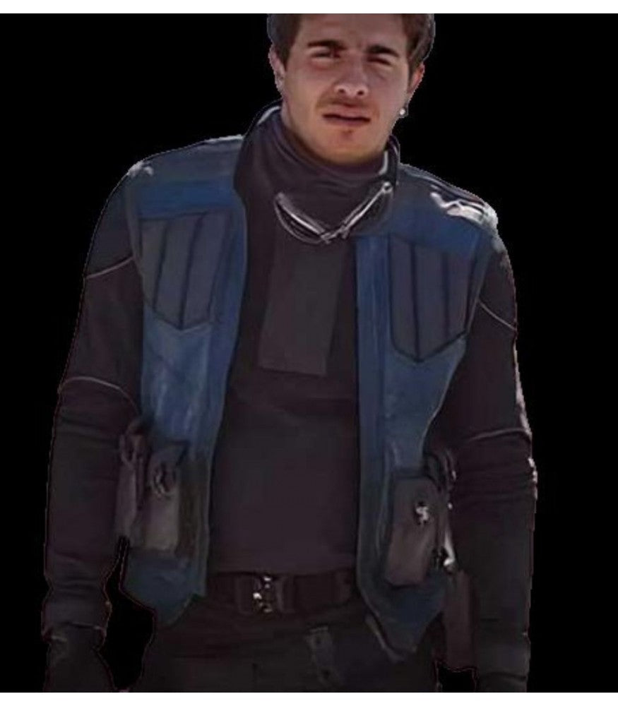 

 The Mandalorian S01 Jake Cannavale Leather Vest