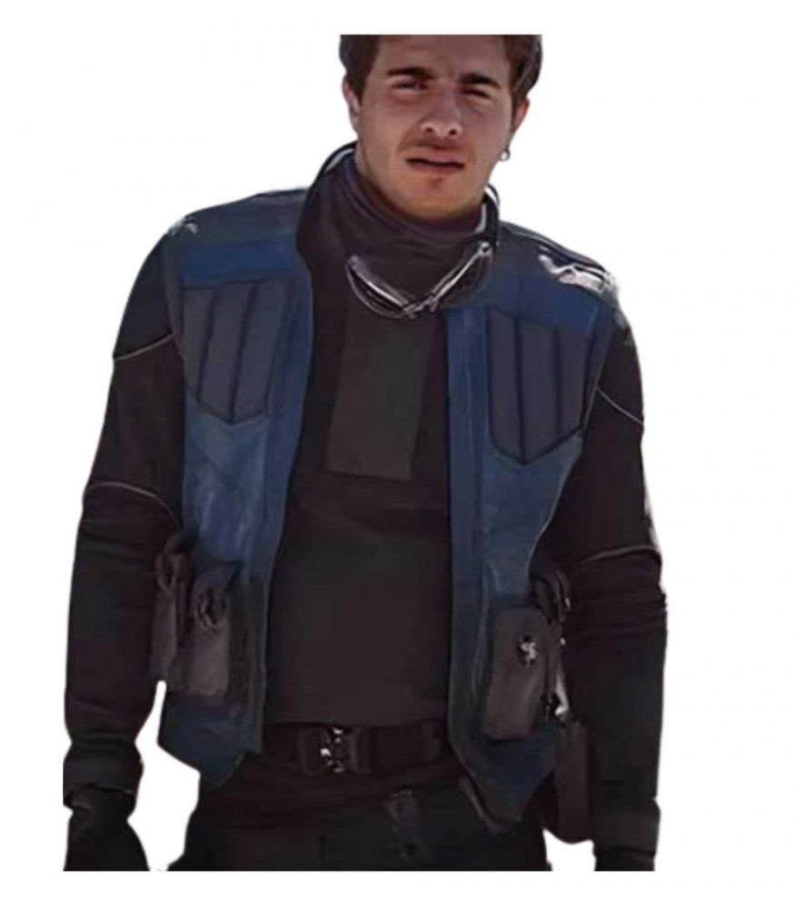 

 The Mandalorian S01 Jake Cannavale Leather Vest