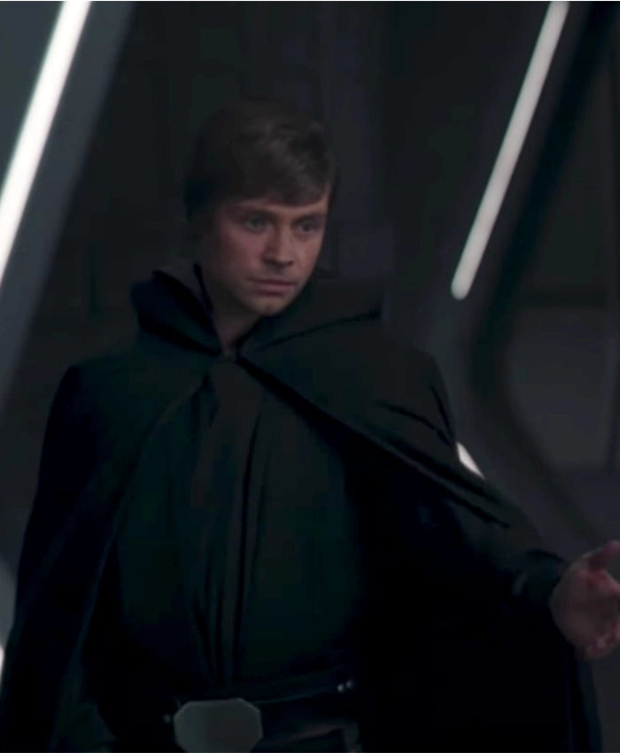 
Luke Skywalker The Mandalorian Black Wool Coat
